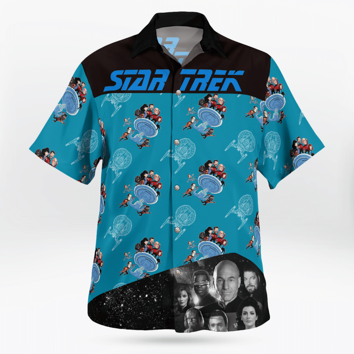 Star trek tng science hawaiian shirt1