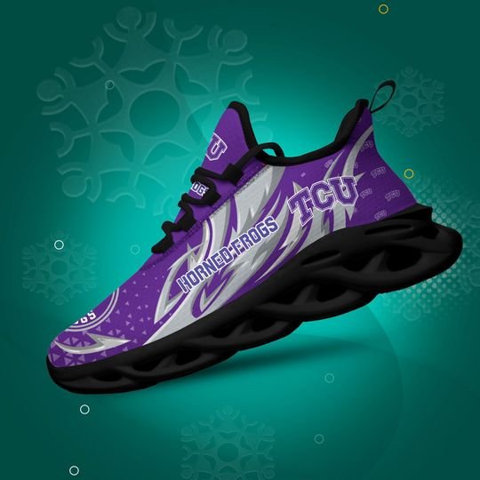 TCU Horned Frogs clunky max soul shoes 1