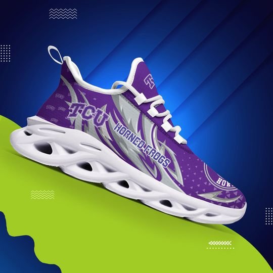 TCU Horned Frogs clunky max soul shoes 3