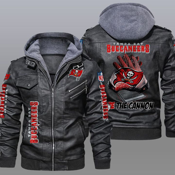 Tampa Bay Buccaneers Fire The Cannon Leather Jacket – LIMITED EDITION