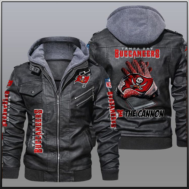 Tampa Bay Buccaneers Fire The Cannon Leather Jacket2