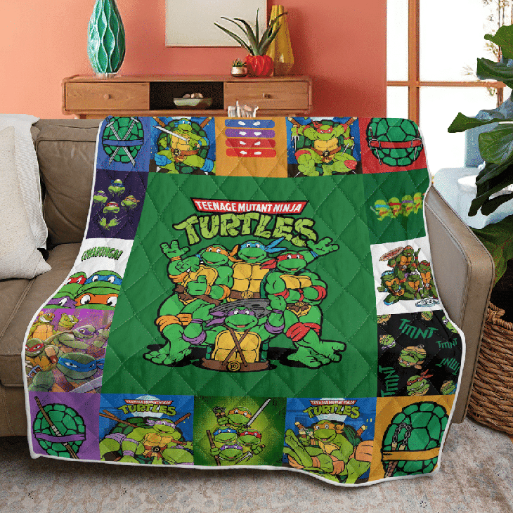 Teenage Mutant Ninja Turtles Quilt Blanket2