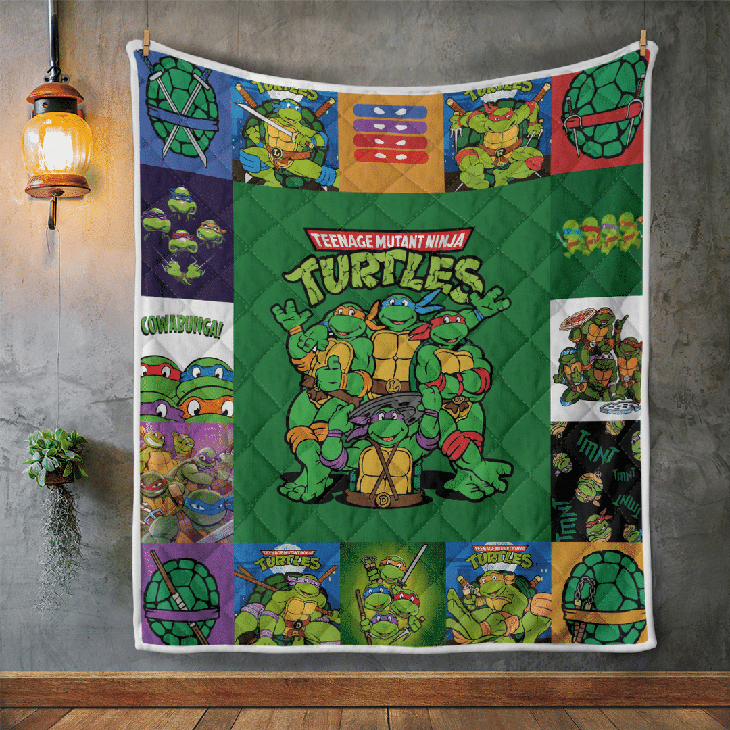 Teenage Mutant Ninja Turtles Quilt Blanket3