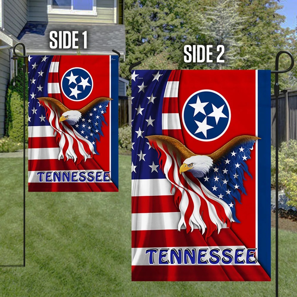 Tennessee Eagle American Flag - Picture 1