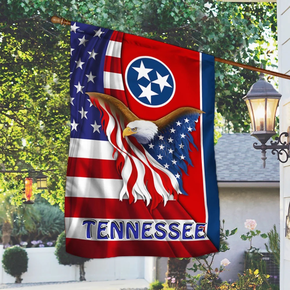 Tennessee Eagle American Flag - Picture 2