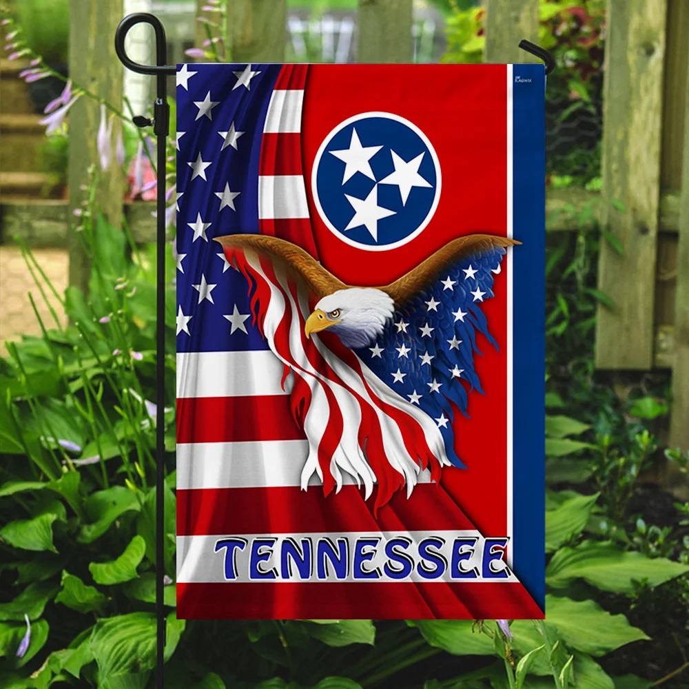 Tennessee Eagle American Flag - Picture 3