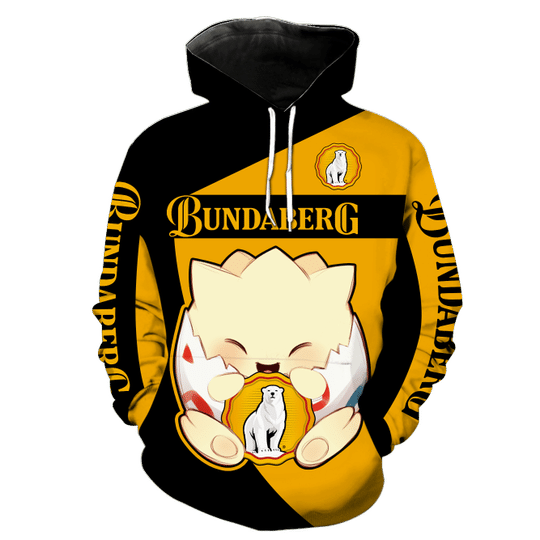 Togepi pokemon Bundaberg brewed 3d hoodie1