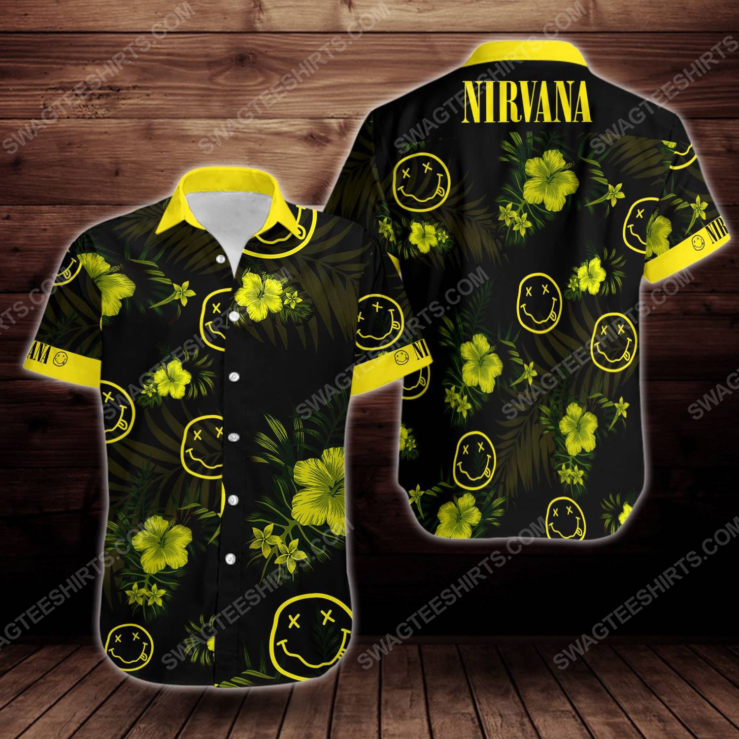 [special edition] Tropical summer nirvana short sleeve hawaiian shirt – maria