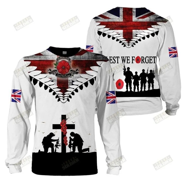 UK veteran Poppy Canada Lest We Forget 3d shirt, hoodie 3