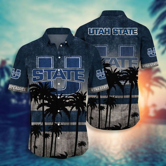 Utah State Aggies Hawaiian Shirt