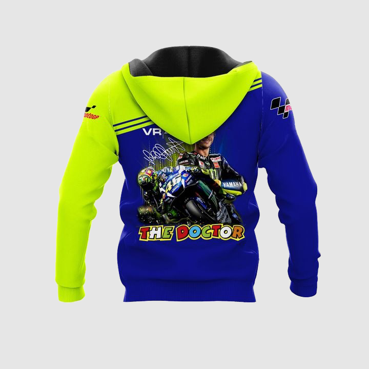 Valentino Rossi The Doctor 25 years 3D Full Print Hoodie4