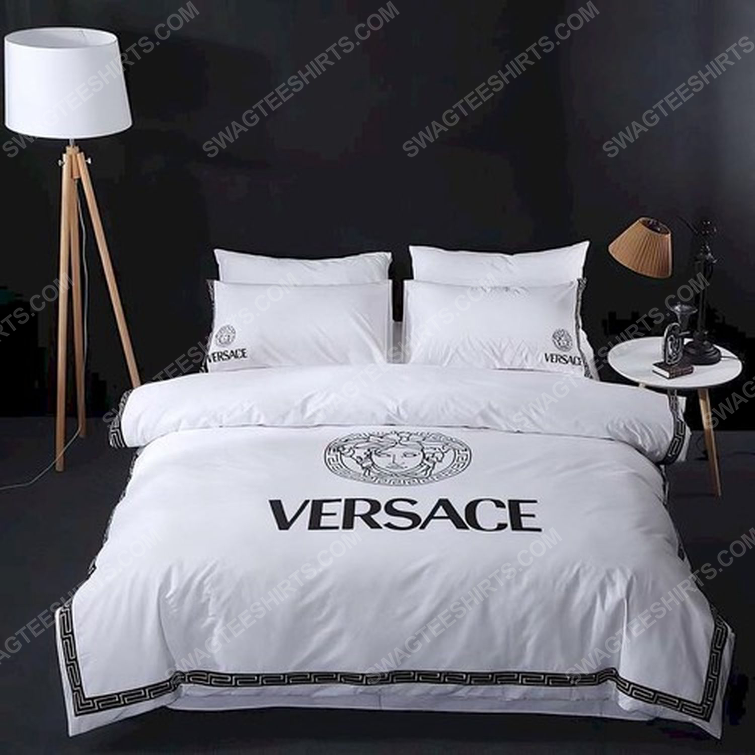 Versace home original full print duvet cover bedding set 1