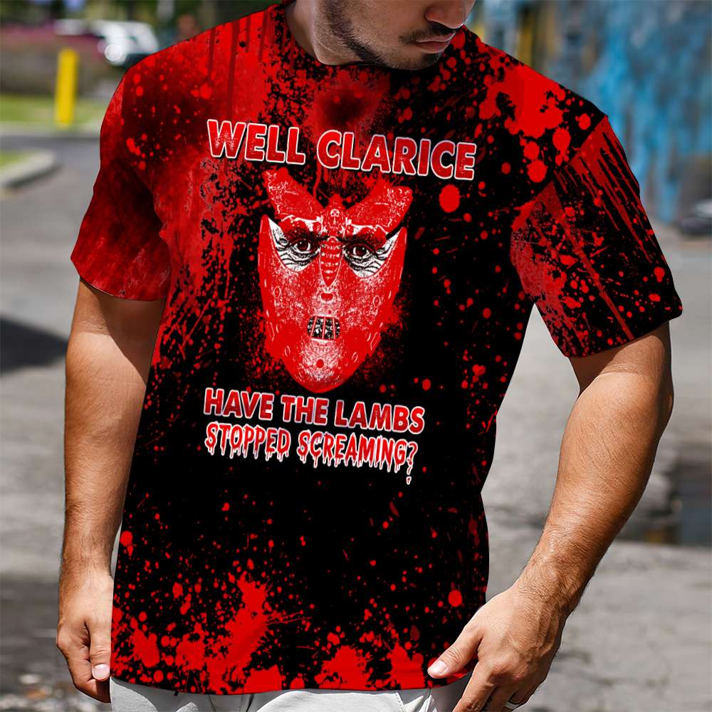 Well Clarice the silence of the lambs Stop Screaming 3d shirt, hoodie 1